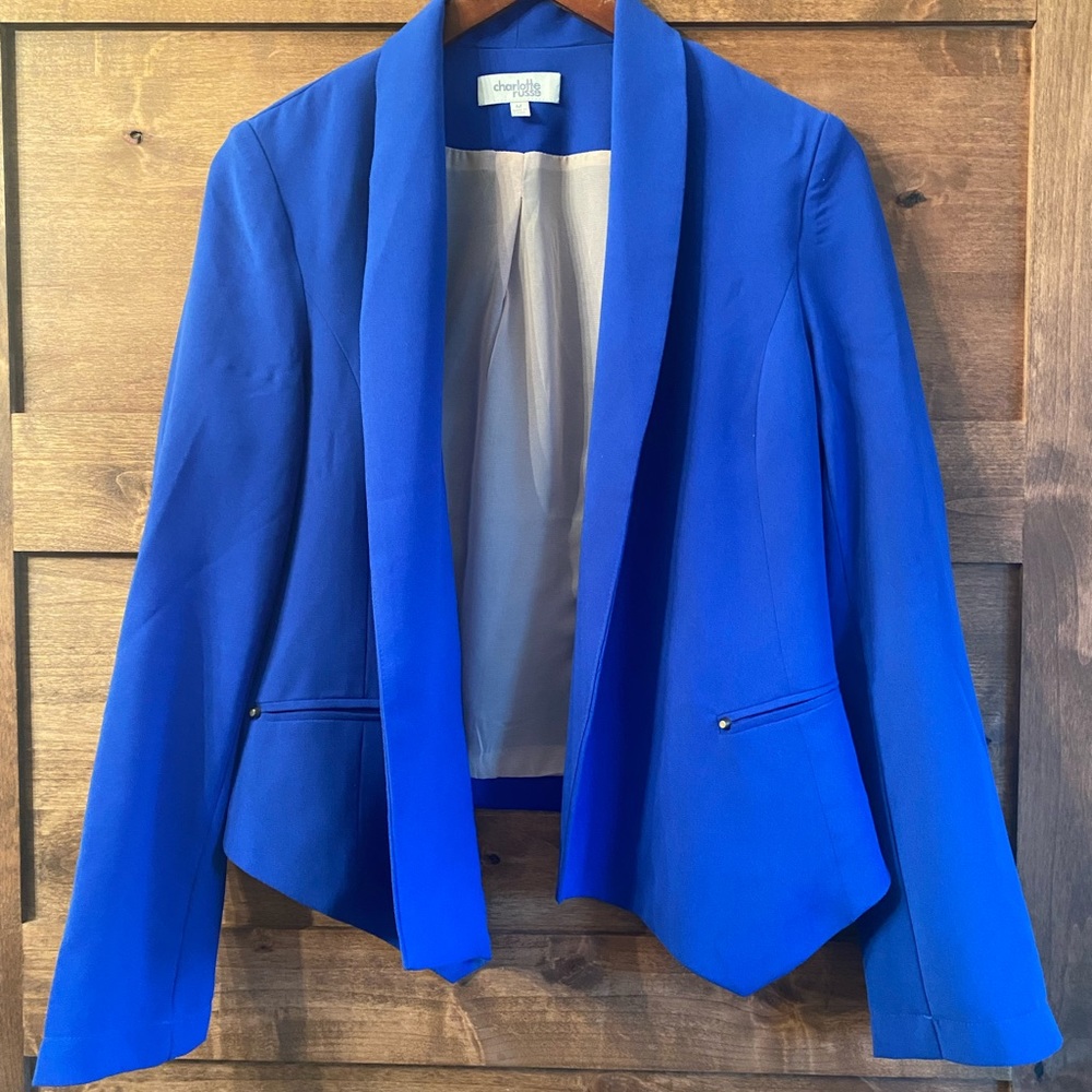 Blue blazer